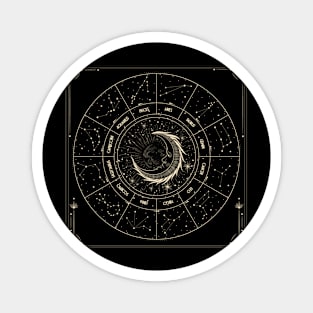 Astrology circle Magnet